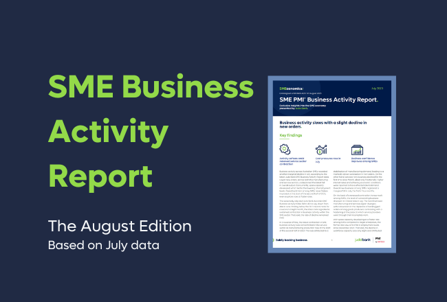 SME PMI July Report