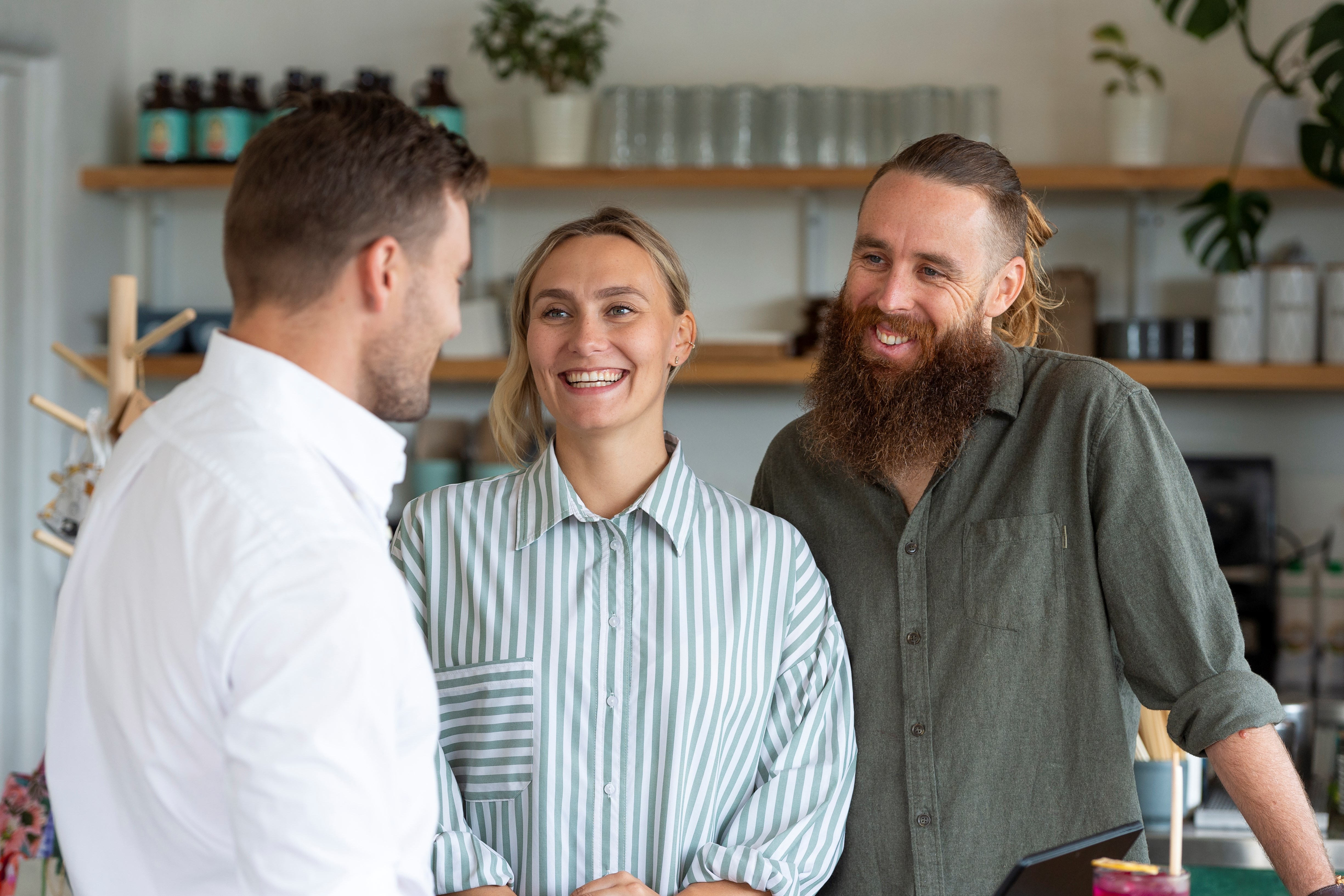 customer and Judo banker